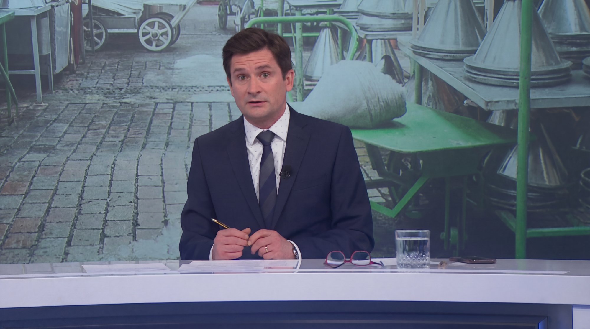 Napjatá atmosféra ve studiu